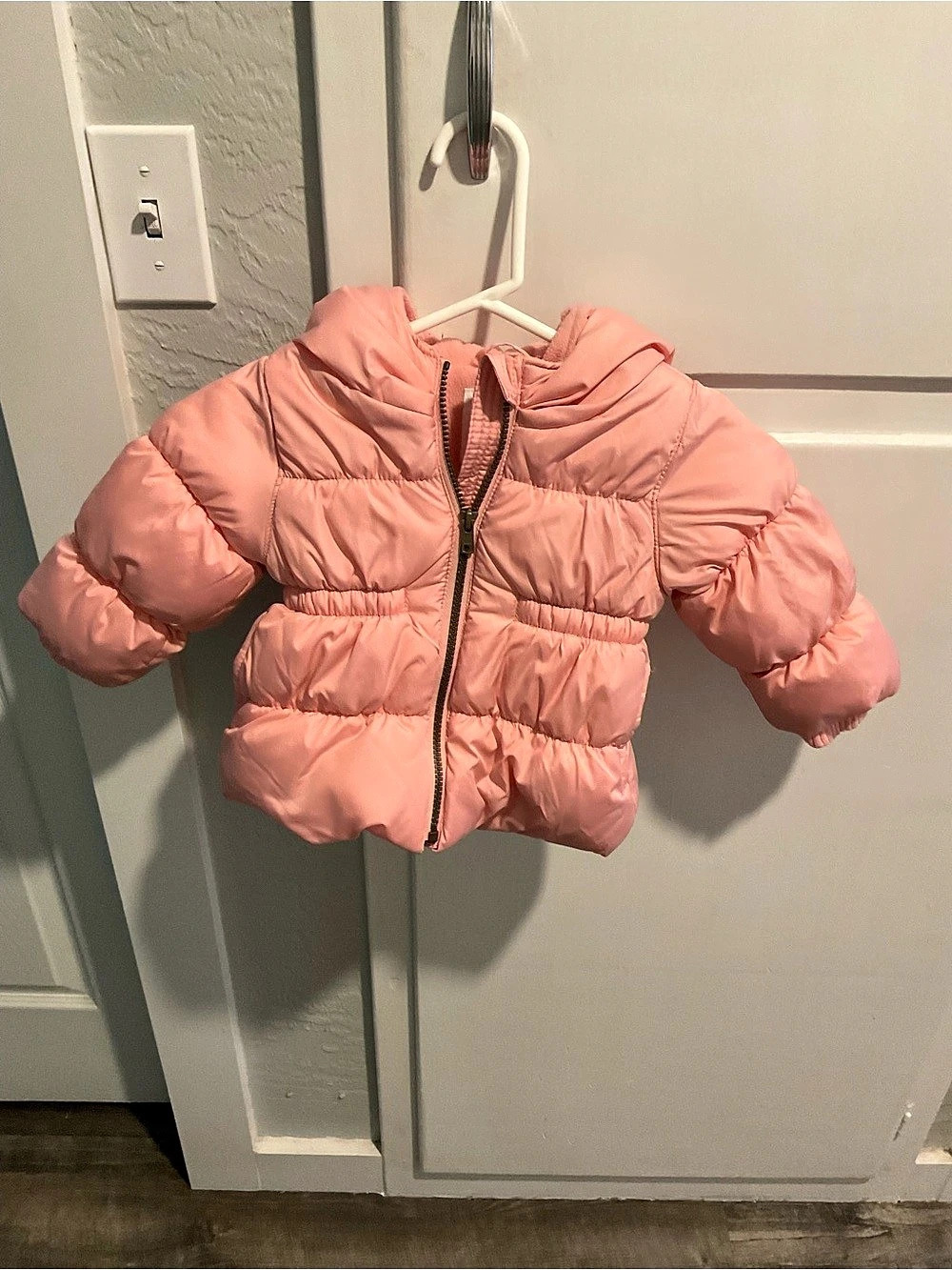 Old Navy Frost Free Puffer Jacket Pink Girls 3T-4T
